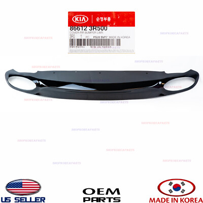 Genuine Rear Bumper Lower Cover Pad Gloss Black ⭐OEM⭐ Kia