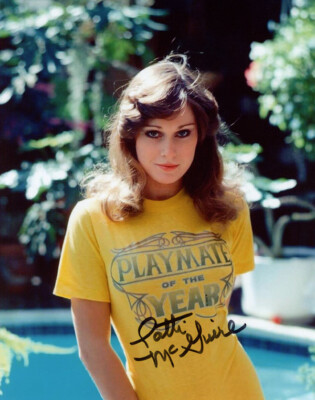 PATTI McGUIRE SIGNED AUTOGRAPHED 8x10 PHOTO CELEBRATED MODEL RARE