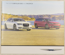 2019 CHRYSLER 300 and PACIFICA SALES BROCHURE