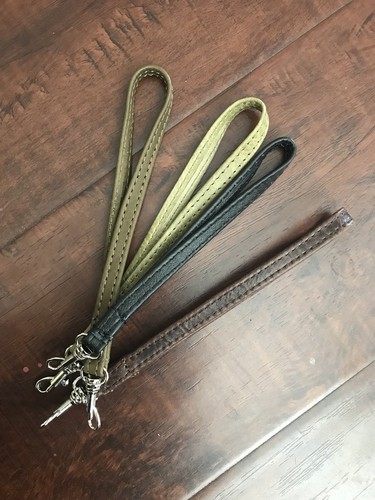 Leather Keychain, Wrist Strap, Key Holder, Small Strap For Bags - Picture 2 of 7