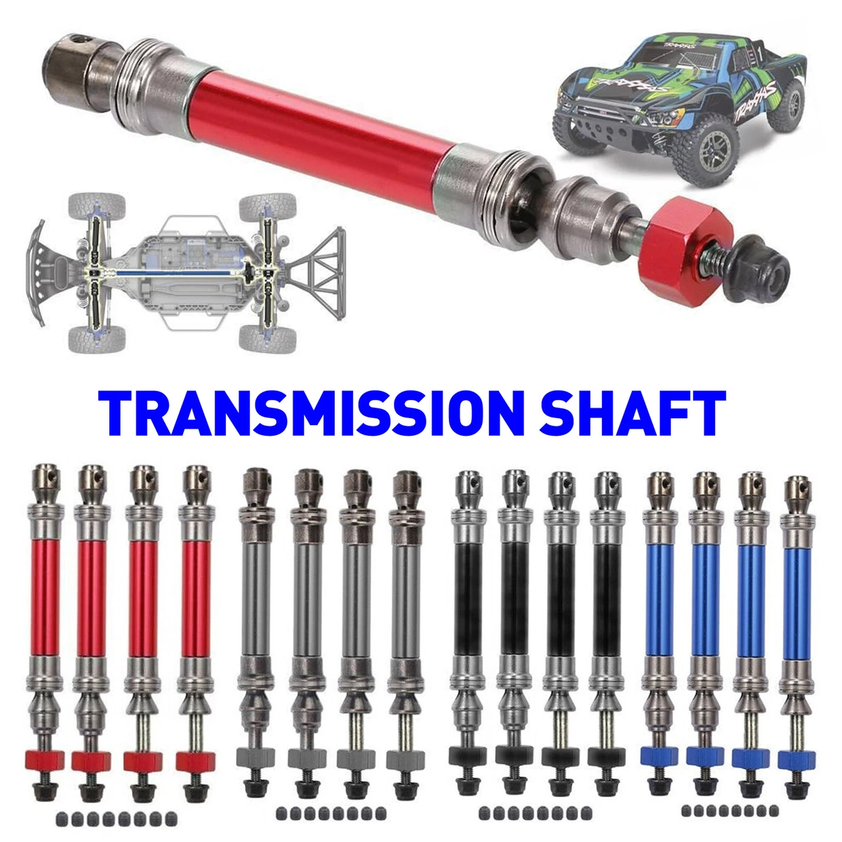 Traxxas slash 2024 metal drive shaft
