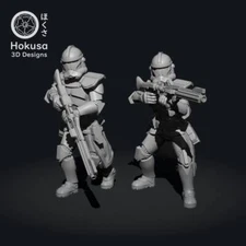 Star Core Elite Rifle Trooper (2) | Legion compatible - HOKUSA 3D Designs