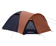 3-4 Person Double-Layer Dome Tent, 3000mm Waterproof, Quick Setup