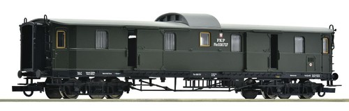 Roco 6200194 Vagón Equipaje Tren Rápido PKP 1:87 Escala H0 DC NUEVO | Zustand: Neu