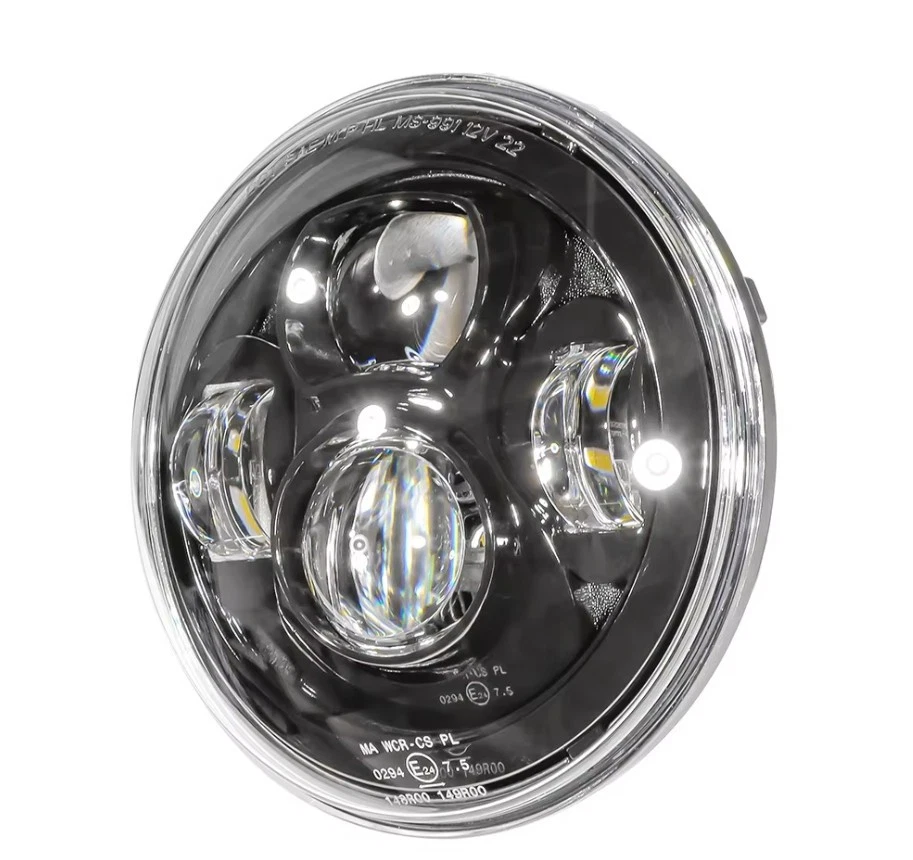 Faros antiniebla LED 7" 4,5" para Harley-Davidson Electra Glide Ultra Classic Foto 2 de 4