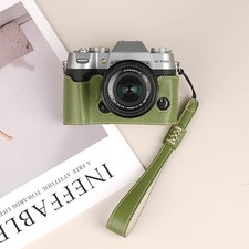 For Fujifilm X-T50 XT50 X100VI Camera Bag Leather Dock Case Base Protection Cove