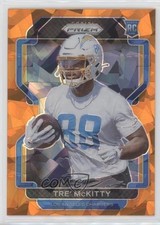 2021 Panini Prizm Rookie Orange Ice Prizm Tre' McKitty #416 0ly1