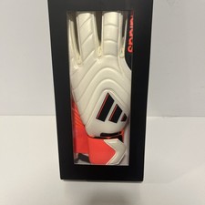 Adidas Copa Pro Pc Goalkeeper Gloves Ivory/Solar Red/Black IQ4008 Mens Size 12