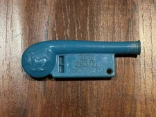 Vintage 1960’s Cap'n Captain Crunch Bo’sun Blue Cereal Premium Whistle Some Wear