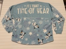Disney Parks Olaf Festival Of The Holidays Fleece Spirit Jersey Frozen XXL