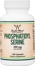 Phosphatidylserine Supplement 300Mg per Serving, 120 Capsules Phosphatidyl Seri