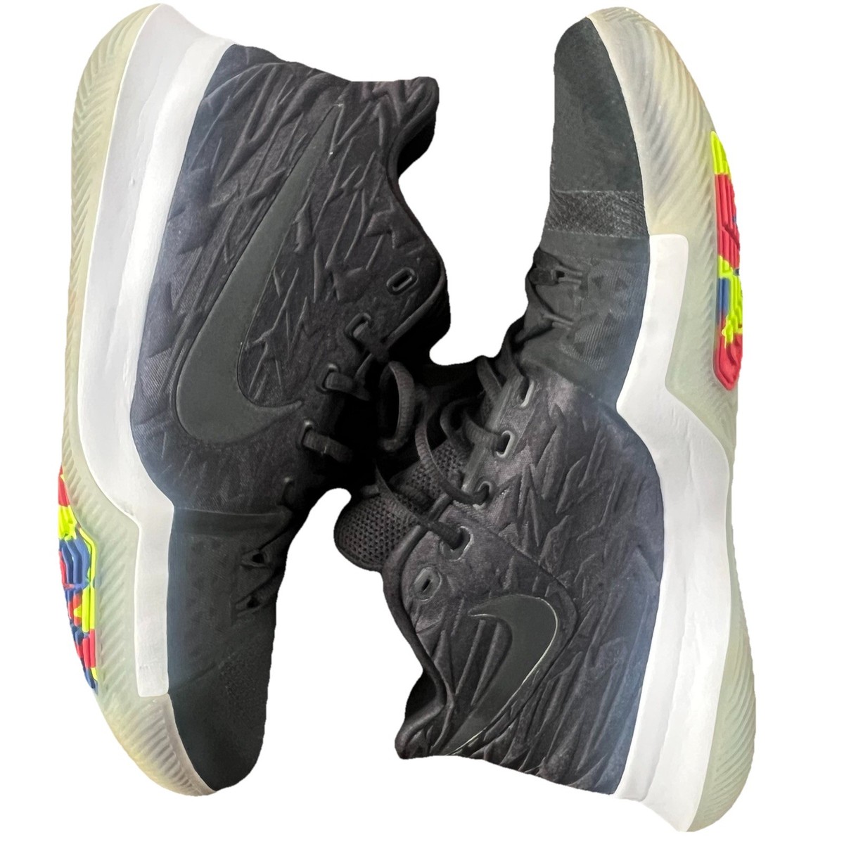 Nike Kyrie 3 Black Multi-Color Men display picture 3