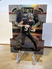 2023 Panini Select - Concourse Drake London #6 Silver Prizm Die-Cut