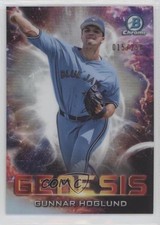 2021 Bowman Draft Genesis Refractor 15/250 Gunnar Hoglund #GNS-17 7u4