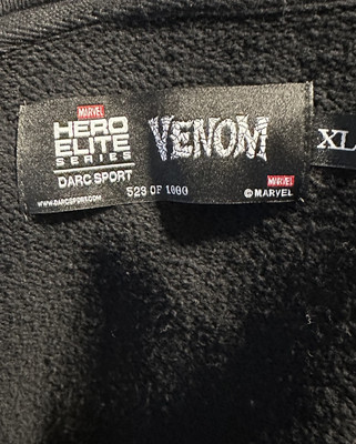 Darc Sport Venom Marvel “Combined Chambers” Oversized Hoodie XL | eBay