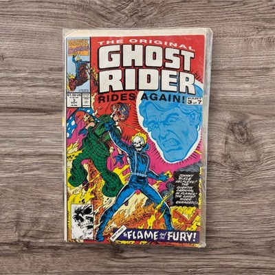 The Original Ghost Rider Rides Again #3 1991 Marvel The Fames and the Fury!