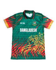 Bangladeshi Cricket Half Sleeve  Jersey Bangaldesh Cricket Jersey Size L-XL