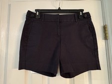 Ann Taylor Women's Navy Blue Metro Shorts - Size 2 - 6" Inseam