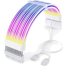 24 Pin RGB PSU Extension Cable - 5V ARGB Sync Compatible