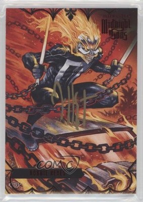 2023 Fleer Ultra Midnight Sons Red /100 Robbie Reyes by Paskal Millet Auto 0g5e