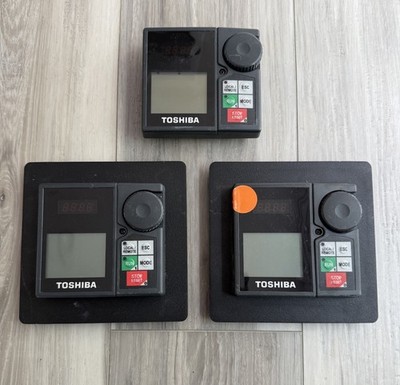 Lot of Qty 3! Toshiba G9 Variable Speed Inverter Control Interface Panel Keypad