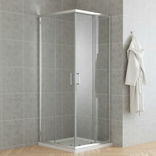 Cabina box doccia 6mm trasparente 70x70 80x80 70x90