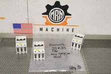 Siemens 5SX23 C16 3-Pole Circuit Breakers 480VAC Max Used Warranty Lot of 3 