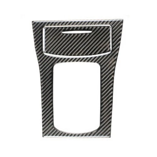 Cubierta de caja de cambios interior de fibra de carbono real para Infiniti EX35 2008-2013 Foto 4 de 4