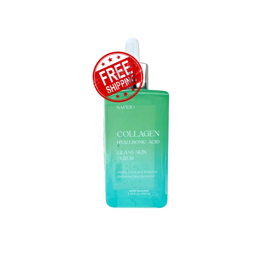 SAPEIO Collagen Hyaluronic Acid Glass Skin Serum – Hydrating & Firming (100ml)
