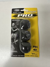 Dunlop Pro double yellow dot squash balls, the official ball of the WSF, PSAwSa