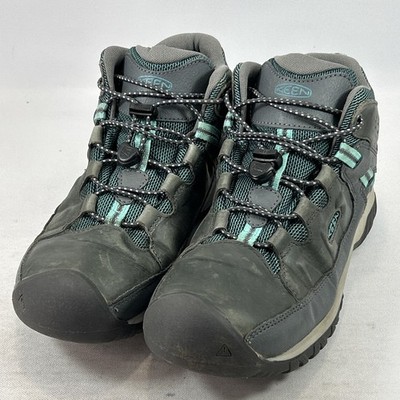 Keen Targhee Mid Waterproof Hiking Boots Youth Big Kids 7 Gray 1026301