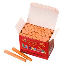 96 PCS Chalkboard Chalk, Dustless Chalk Small Bulk, Orange