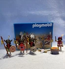 Vintage 1988 Playmobil 3732 Native American Indian Buffalo Dancers ~Original Box