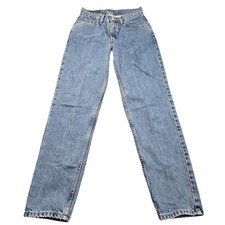 Vintage Levi's 512 Slim Fit Tapered Jeans Womens 6S Blue Medium Wash Mid Rise