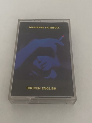 K7 AUDIO - MARIANNE FAITHFULL - BROKEN ENGLISH - CASSETTE / TAPE