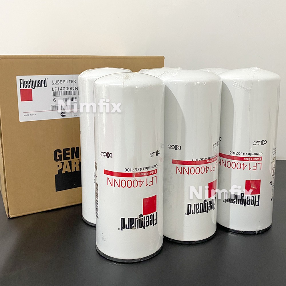 6PCS LF14000NN Oil Filter For Fleetguard Cummins ISX 4367100 NEW | eBay