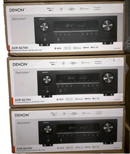 Denon AVR-S670H 75W 5.2-Channel 8K HDMI Network AV Receiver with HEOS - Black