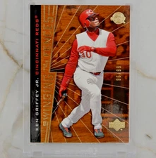 Ken Griffey Jr 2004 Sweet Spot Swinging for the Fences Wood Variation SP!  /99