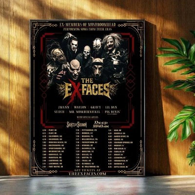 The Ex-Faces - US Tour Summer 26' Poster