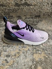 Nike Air Max 270 Womens Purple Black Running Shoes DZ5206-500 Size 9.5