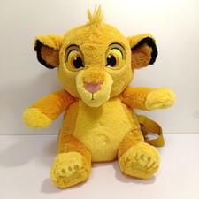 Disney Disney Lion King Simba Plush Toy Backpack with Tag Unused Item Kids Ruck