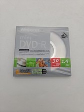 Memorex Mini DVD-R Recordable 1 Disc for DVD Camcorder 1.4GB 30min 0416 Sealed