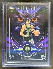 2025-26 Topps Midnight Jayson Tatum Night Owls Dusk #/75 Celtics