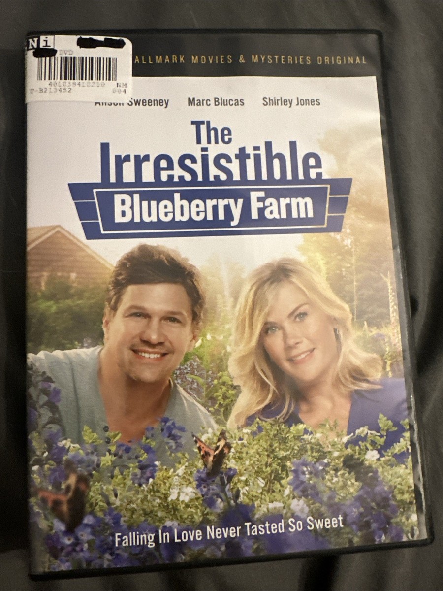The Irresistible Blueberry Farm (DVD, 2018) Hallmark Original Alison Sweeney