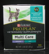 Purina Pro Plan Veterinary Cat Supplements Multi Care Feline 30 Sachets 4/2027