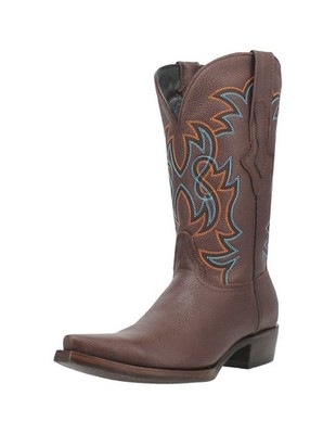 Dingo Western Boots Mens Gold Rush Snip Toe 12 Inch Pull On DI152