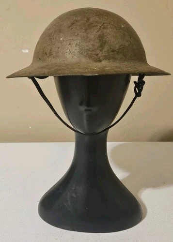 WW1 US Army M1917 Doughboy Brodie Military Helmet World War 1  HV 877 WWI