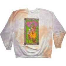 Men's Pink Floyd Vintage Poster Crew Neck Sweatshirt Small Multi