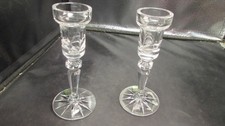 Marquis Waterford Calais Crystal Candle Holders Set of 2