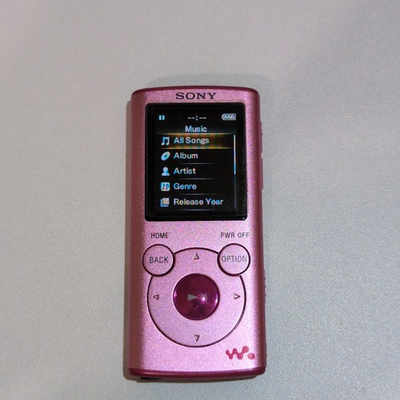 #ad Sony NW E053 Walkman 4GB Pink MP3 Digital Audio Player USB Tested ENGLISH menu $43.00